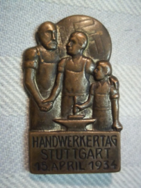 German tinnie, Handwerktag Stuttgart 15 April 1934