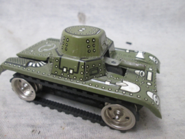 Tin toy tank Made in Western- Germany, Duitse makelij.