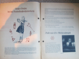 Hitler- Jugend Bund Deutscher Mädel blad UNSER WEG ausgabe JM December 1942.