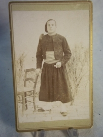 Photograph zouave soldier. Foto van een zouaaf.