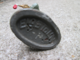 ELASTOLIN German soldier with small schellenbaum. Duitse soldaat met kleine schellenboom, WO2