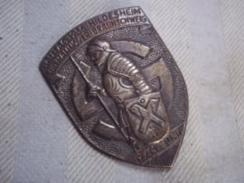 German Tinnie, rallybadge 1936 Duitse tinnie Gautag 1936 Hildesheim Sud- Hannover Braunschweig. 12-14 juni NSDAP.
