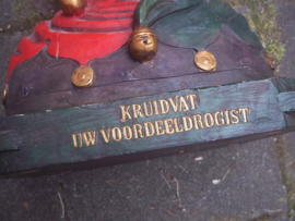 officiele gaper display van de Voordeel drogist KRUIDVAT, ten tijde van de gaper spaar actie. 45 cm. zeer bijzonder, elke Kruidvat kreeg maar 1 display.