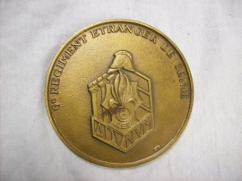 French medal 6e Regiment ettrangere de Genie,Franse penning Legioen,