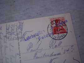 6 postkaarten van dezelfde persoon. 1914-1915-1916- gelegerd in Belgie, met ee nzeer bijzondere uit 1915 vanuit Zwitserland. leuke set.