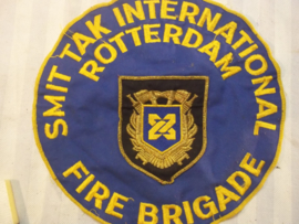 Rare firebrigade badge Smit- Tak. Zeldzaam embleem Brandweer smit-tak van de olietankers en sleepdiensten over zee.