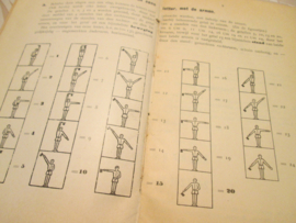 Nederlands leger voorschrift boekje KMA 1915 No.84 SEINVOORSCHRIFT. met stempel 4e Regiment Vesting Artillerie 1e Bataljon 1e Compagnie. leuk met afbeeldingen.