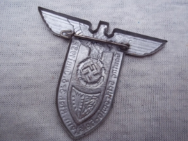 German tinnie, rally badge, Duitse tinnie Gautag Schleswig- Holstein Kiel 3-6 juni 1937