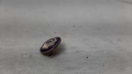 German membership badge civil defence. Speldje lidmaatschap RLB Reichs Luftschutz 1e model zilver.