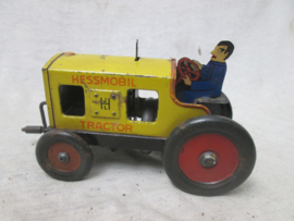 Tin toy tractor