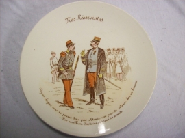 French reservist plate,Frans reservisten bord, Luneville