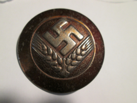 German badge female labour service. Duitse broche van de vrouwlijke afdeling van de arbeitsdienst, zonder pin.