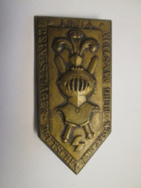 German tinnie, rally badge Duitse Tinnie, H.J.- D.J. Pfingslager Deutschen Jungvolk Burg Nanstein 1934