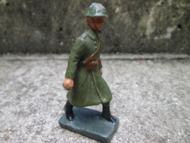DURSO Dutch soldier, Nederlandse soldaat in lange jas zeer bijzonder model in een nette staat.
