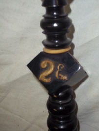 German vetrans pipe. Duits reservistenpijp 2e Eskadon 2e Brandenburger Ulanen Regiment No.11 in Saarburg 1897- 1900. steel correspondeert met het regiment vermeld op de pijpenkop ZELDZAAM regiment