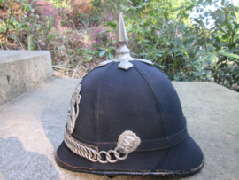 Dutch Ceremonial helmet of the Amsterdam Police Department. Paradehelm Amsterdamse politie, bijzonder en schaarse helm.