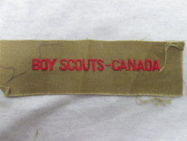 Badge Boy- Scouts Canada