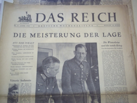 4 maal oorlogskranten DAS REICH