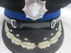 Dutch police cap city police chief of police. Nederlandse pet commissaris, gemeente politie