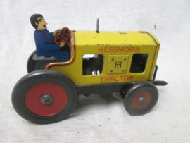 Tin toy tractor