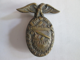 German tinnie, rally badge, Duitse tinnie Luftfahrt werbewoche, nicely marked. rare badge.