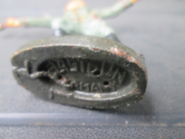 ELASTOLIN German soldier wit handgrenate, Duitse soldaat met granaat.