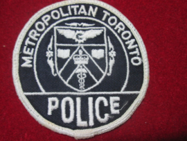 Sleeve badge Canada Metropolitan Toronto Police.