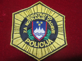 Police sleeve badge ministrst vo za notranje zadeve Policija