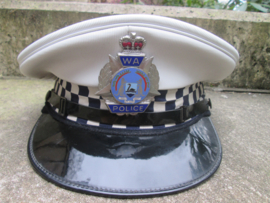 Police cap of Australia. Politie pet Australië.