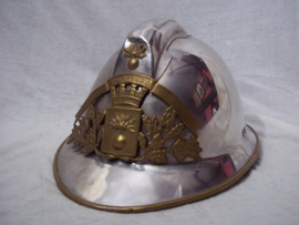 French fire helmet mdl 1926. Franse brandweerhelm model 1926 gebruikt tot 1970 zeer nette staat.