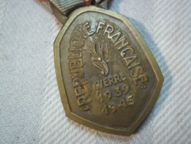 Franse medaille met balk LIBERATION