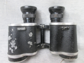 German binocular, DDX Dienstglas. Duitse verrekijker optiek is goed. goed gemerkt.