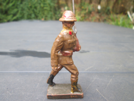 LINEOL soldier Belgium red ross. Rode kruis soldaat belgie. bespeeld.