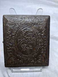 Ambrotype foto van een confederate cavalerie soldaat van de Civil War