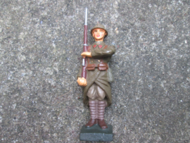 DURSO French soldier on guard, MINT condition. Franse soldaat MINT staat op wacht zeer zeldzame TOP kwaliteit.