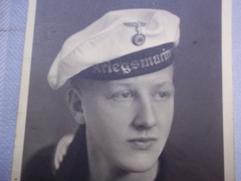 Foto matroos zomeruniform, KRIEGSMARINE.