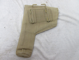 British canvas army 1937 pattern holster in mint condition. Engels regular army holster in nieuw staat mooi gemarkeerd
