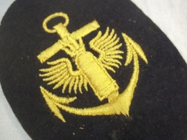 German kriegsmarine badge coast artillery. Kriegsmarine embleem kustartillerie