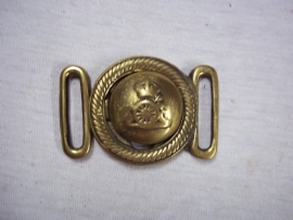 Ceremonial buckle of the Royal Artillery Regiment. Engels koppelslot Artillerie