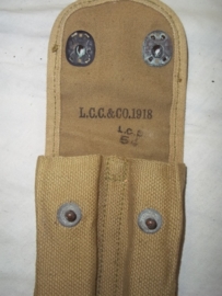 US pouch magazine colt M-1911, WW1, US, Amerikaans magazijn tasje Colt M-1911