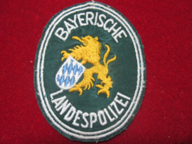 German police sleeve badge Bayerische Landespolizei