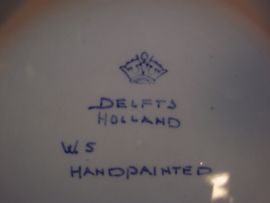 Wandbord Delfts Blauw, van de scouting, Weest bereid. gaaf bord.