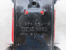 Tri- ang  MINIC trace lorry in box. blikken opwindbare vrachtauto vuilniswagen, in doos jaren 40.