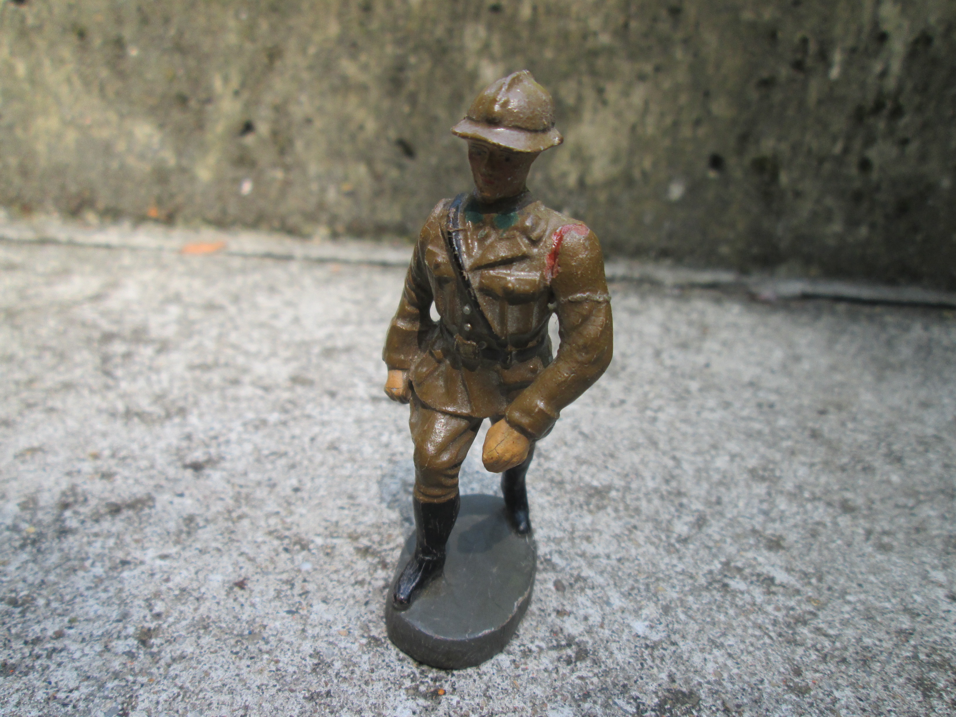 ELASTOLIN Belgium soldier, Elastolin Belgische soldaat