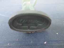 ELASTOLIN German soldier shaving. Duitse soldaat die zich scheert, zeer goede staat.