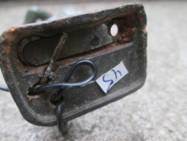 ELASTOLIN German soldier with searchlight, Duitse soldaat met zoeklicht bespeelde staat electrisch..