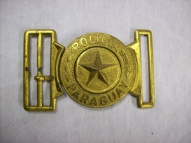 Buckle of the POLICIA PARAQUAY
