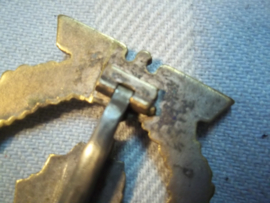 Duits  Kriegsmarine minensuch abzeichen maker R.S.S. buntmetal.
