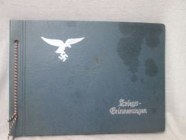 Duits fotoalbum, leeg, met Luftwaffe adelaar, zeer nette staat