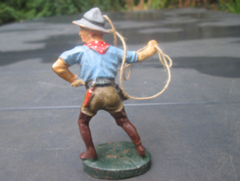ELASTOLIN cowboy met lasso